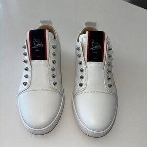 Christian Louboutin Men’s F.A.V. Spiked Sneakers SIZE 41.5  ($945 Retail)